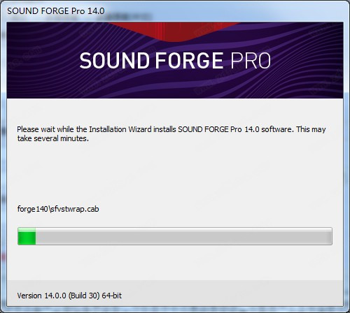 Sound Forge 14 (64λ)°