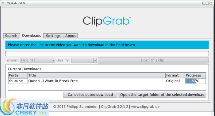 ClipGrab ʽ v3.9.4