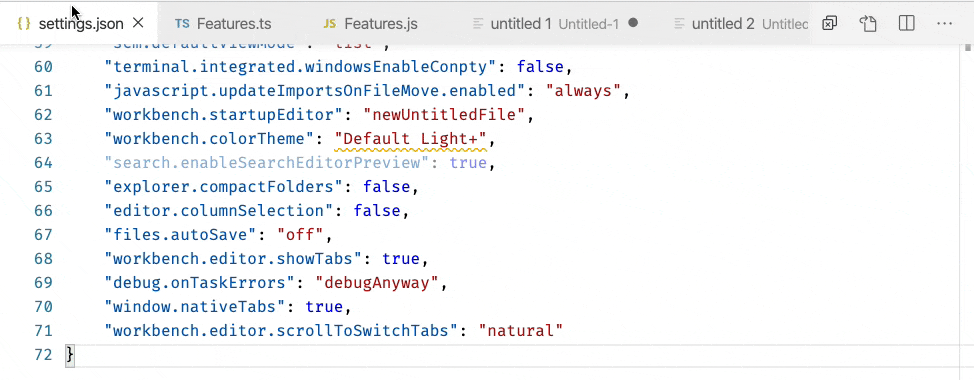 ΢ Visual Studio Code 1.45