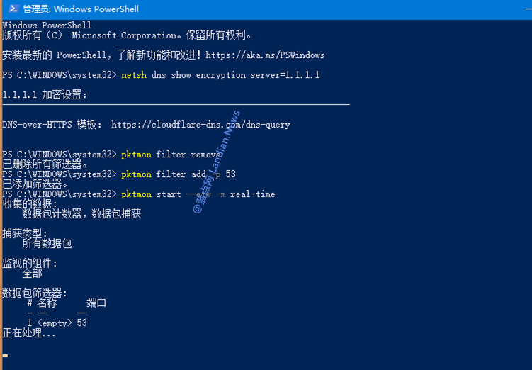 Win10 DoHܼDNSѯļ