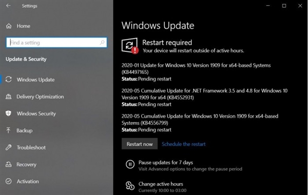 Win10 19031909 ǿưȫ£ KB4497165