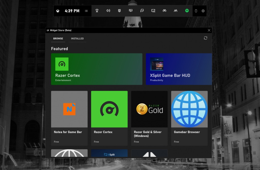 Win 10 Xbox Game Bar ֵ֧