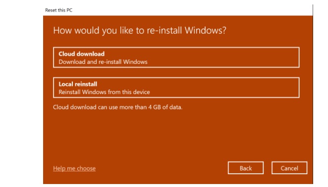 Win10 2004 Fresh Start ȫ
