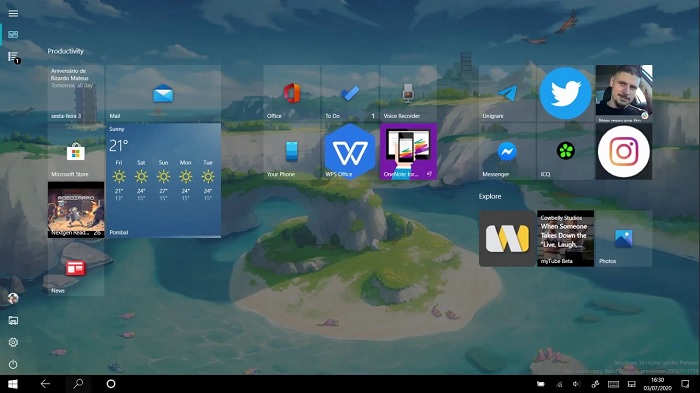  Windows 10 Build 20161