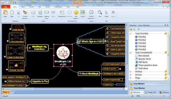 MindMaple v1.65°