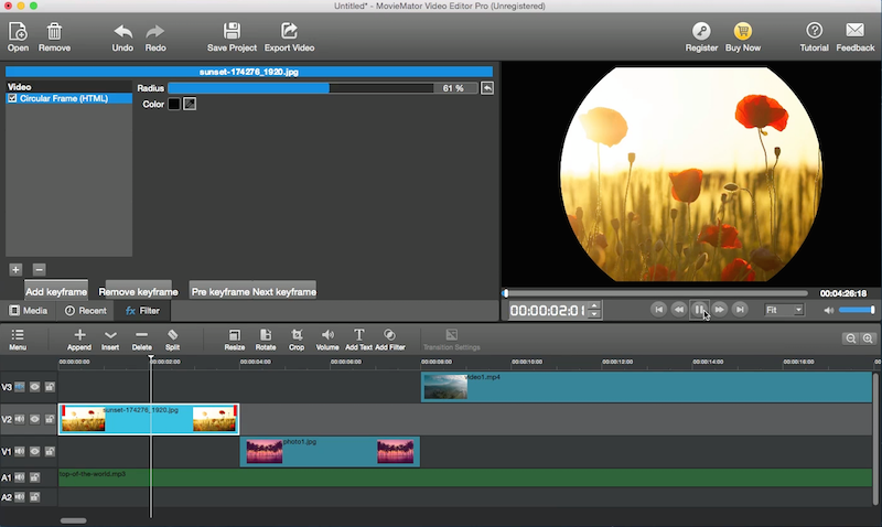 ʦ(MovieMator Video Editor Pro) v3.0.2ɫ
