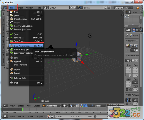 3Dģ(Blender) v2.7.6.0°
