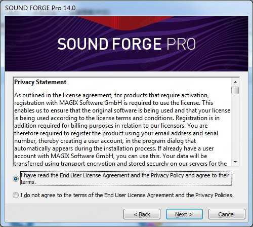 Sound Forge 14 (64λ)°