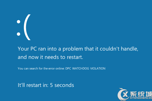 Win10ʾDPC_WATCHDOG_VIOLATION