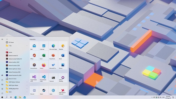 ΢ Win10 20H2  UI չ