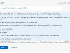΢ Win10  KB4566782  KB4565351ٳBUGװʱ