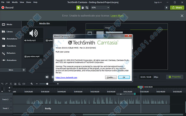 Camtasia 2019 ƽ v19.0.4.4929 