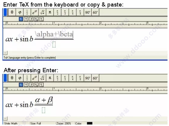 MathType 7.4 İ