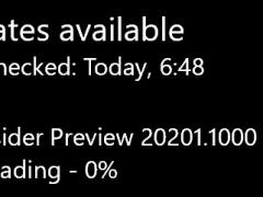 ΢ Win10 Dev Ԥ Build 20201 ҪBug޸