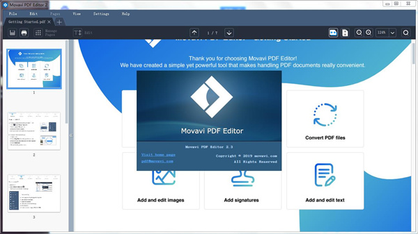 Movavi PDF Editor(PDF༭) v3.2.0 