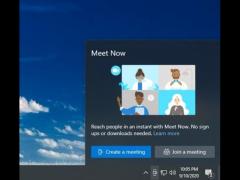 ΢ Win10 Build 20211 ӡMeet Now¹