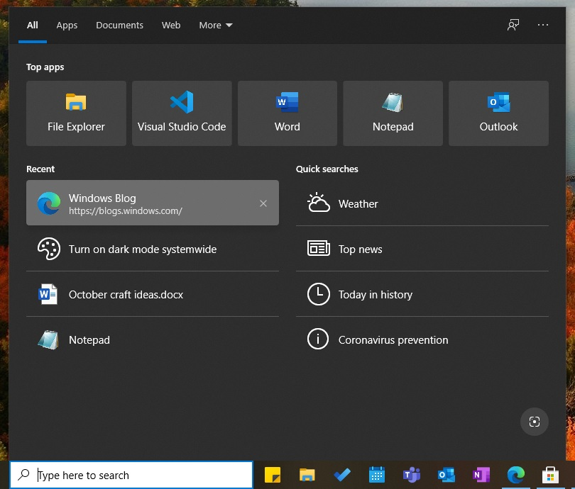 微软发布Win10 KB4587587 更新补丁,版本号 20236.1005