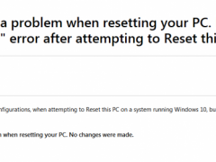 ΢Reset This PC ųʱ޸