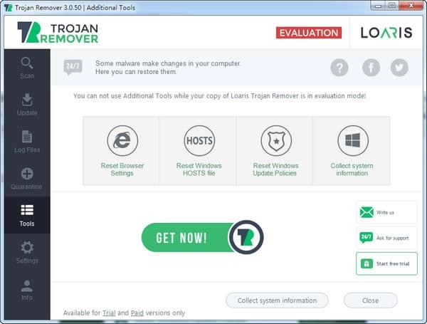 Loaris Trojan Removerȫܰ v3.1