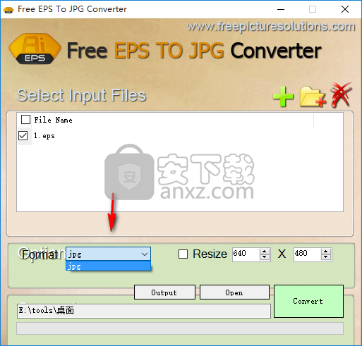 Free EPS To JPG Converterɫ