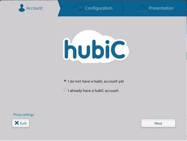 HubiC  v2.1.1.145