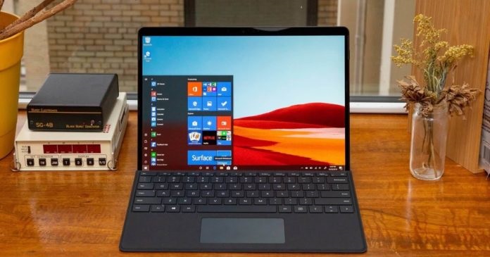 ƻ M1  Win10 ٶȱ Surface Pro X  2 