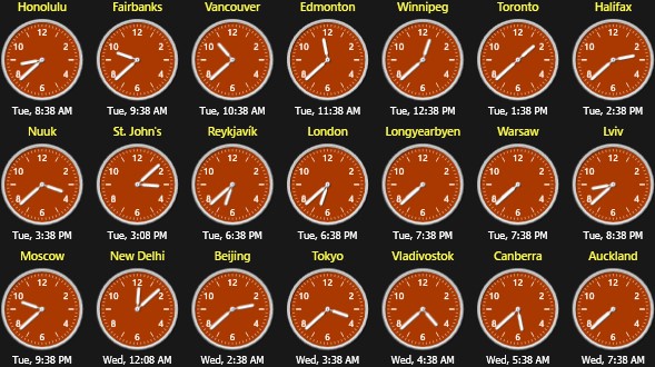 Sharp World Clock ° v9.1.1