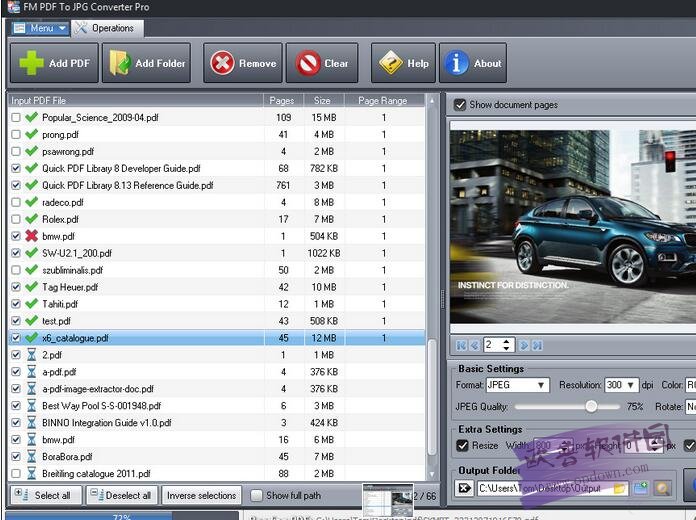 FM PDF To JPG Converter v3