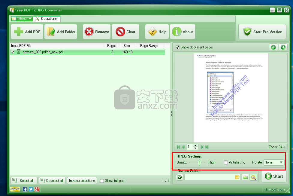 FM PDF To JPG Converterǿ v3