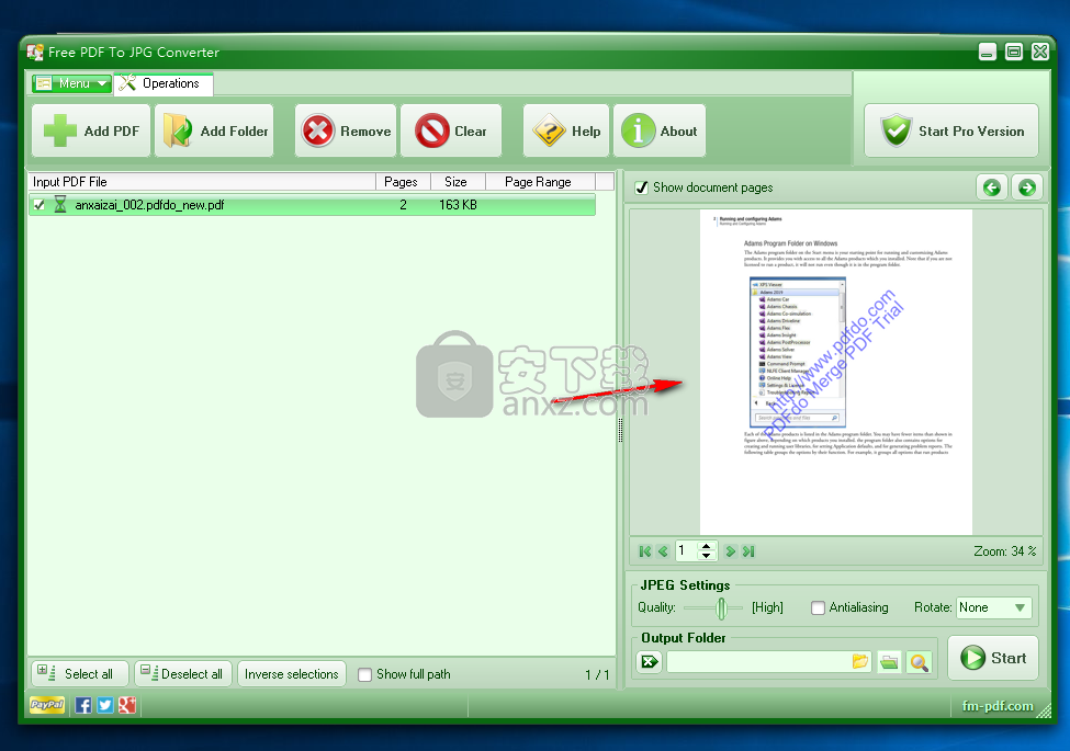 FM PDF To JPG Converterǿ v3