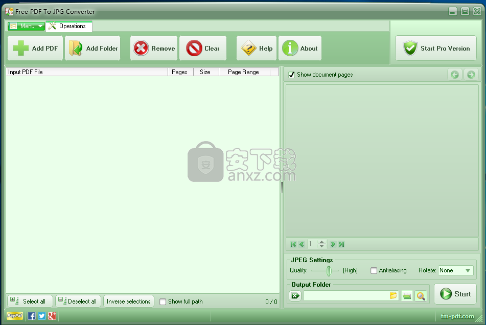 FM PDF To JPG Converterǿ v3
