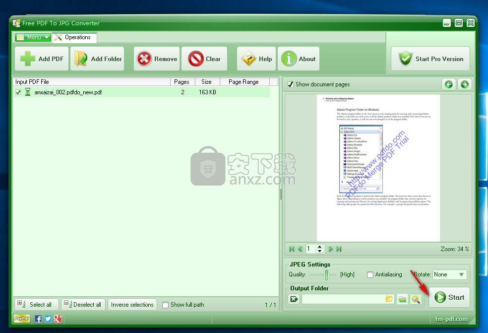 FM PDF To JPG Converterǿ v3