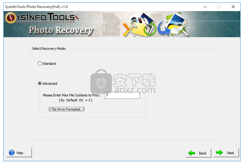 SysInfo Photo Recoveryɫ v1