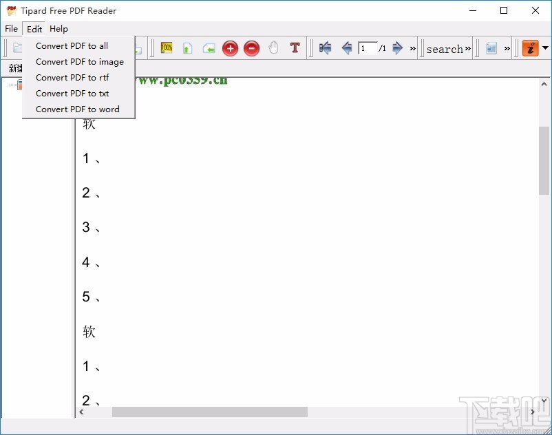 Tipard Free PDF Reader  v1