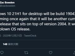 ΢ Win10 21H1ʽ棨19043Ƴ