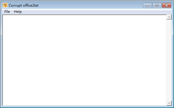 Corrupt office2txt רҵ v0.22