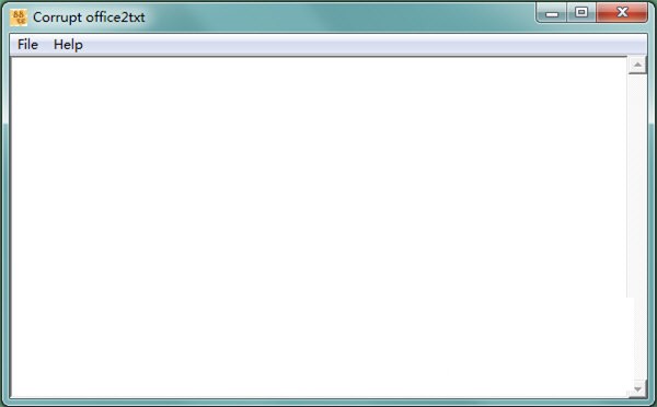 Corrupt office2txt İ v0.22