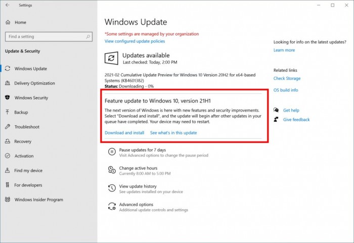 Win10 21H1ԤWindows HelloӶͷ֧