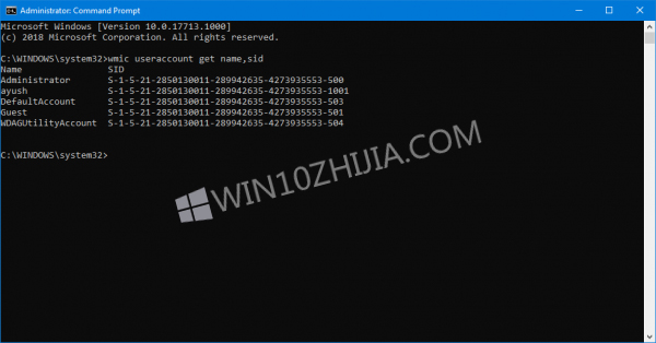 Win10ûİȫʶSIDļ