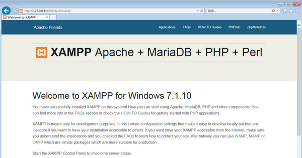 XAMPP v8.0.6.0 