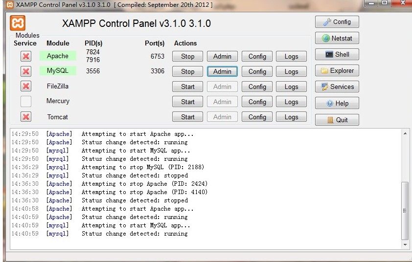 XAMPP v8.0.6.0 