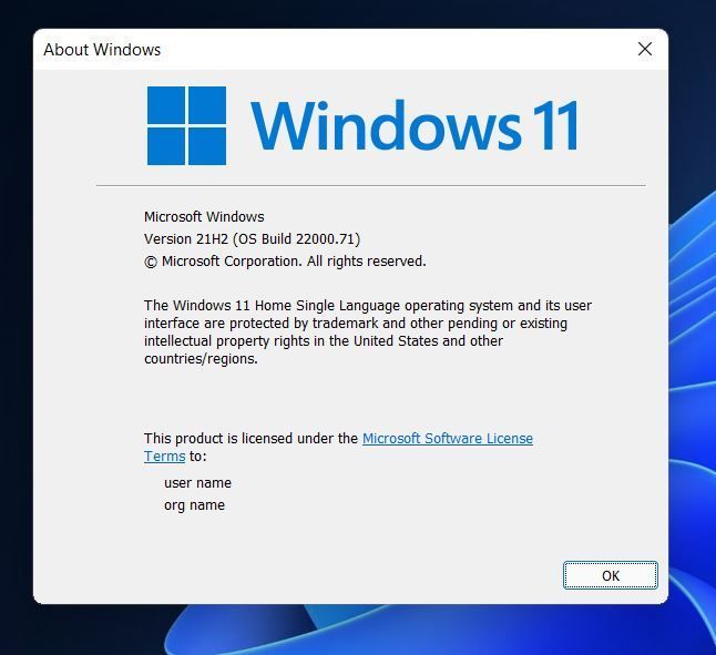 Win11 Build 22000.71С Ҽ˵ð͸Ч