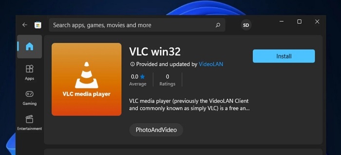 Win11Ӧ̵ӭWin32VLC