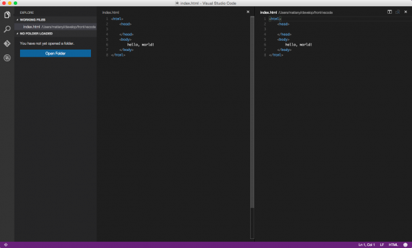 Visual Studio Code v1.5.1İ