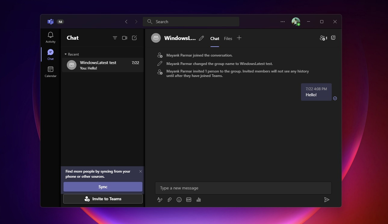 Microsoft Team 2.0֧ Win11 ĸ