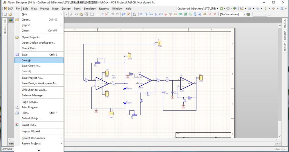 Altium Designer v21.0.9