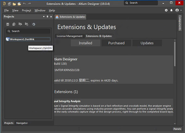 Altium Designer v21.0.9