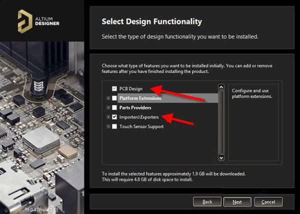 Altium Designer v21.0.9