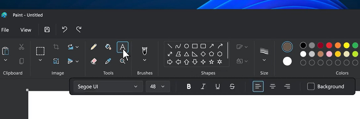 ΢չʾ Windows 11 ȫ UI ĻͼӦ