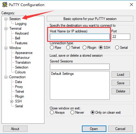 PuTTY v0.74°
